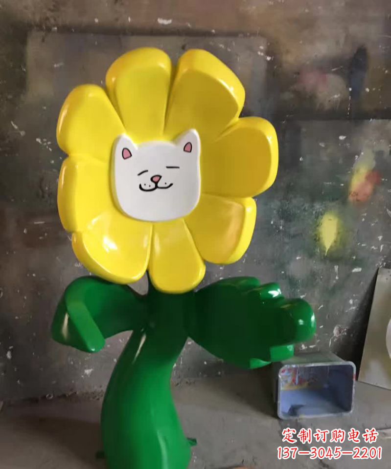 广州不锈钢太阳花雕塑艺术与美的结合