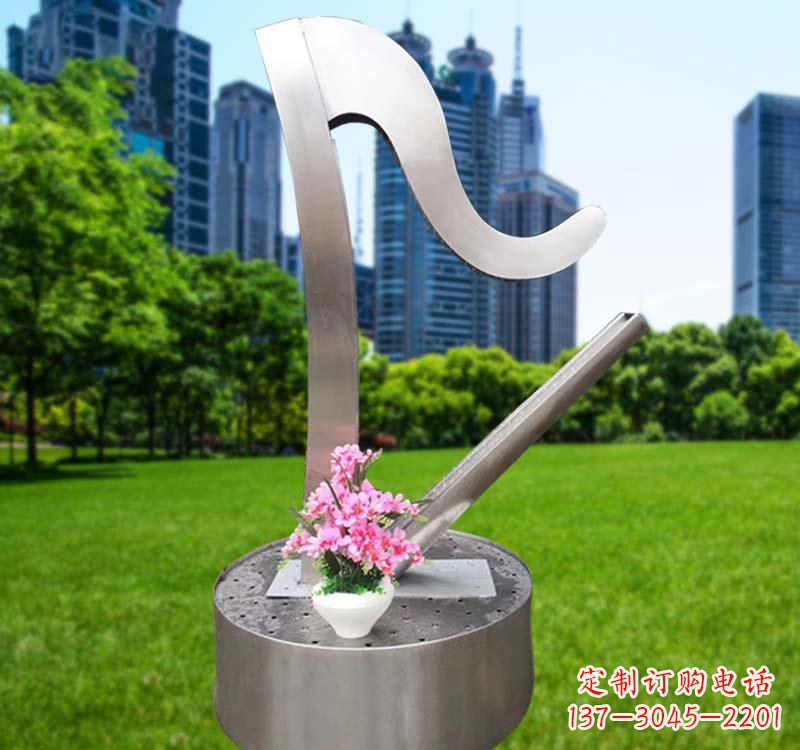 广州不锈钢竖琴雕塑艺术的精髓