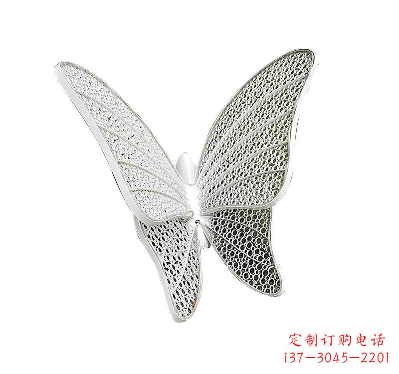 广州不锈钢绿地蝴蝶雕塑