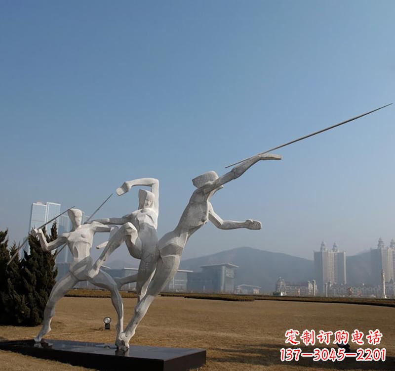 广州不锈钢标枪雕塑