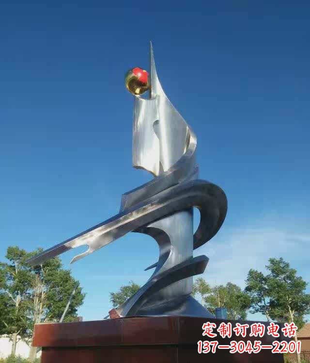广州利用不锈钢创作书籍雕塑