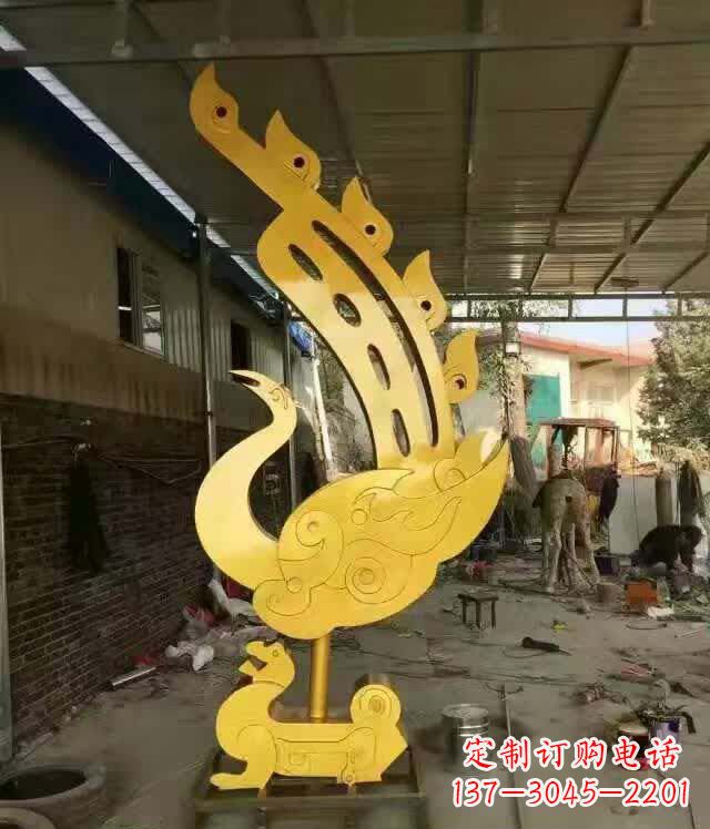 广州不锈钢铁艺凤凰雕塑
