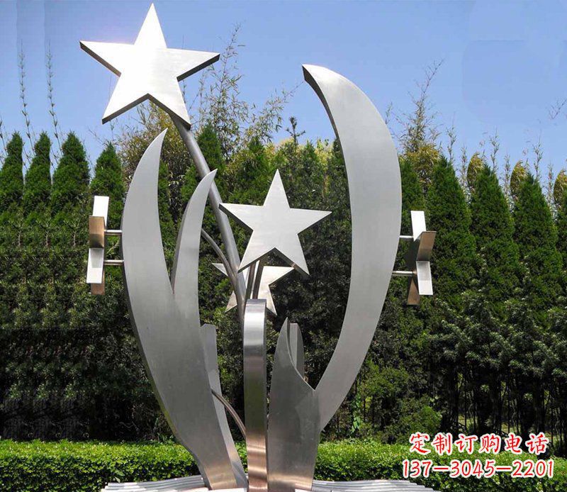 广州不锈钢的五角星之美