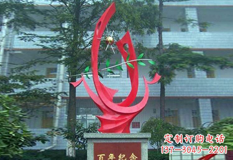 广州精美不锈钢凤凰雕塑