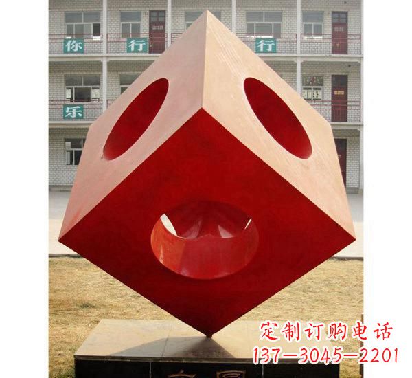 广州不锈钢魔方雕塑展现精致与艺术