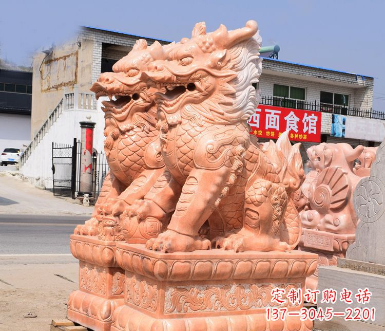 广州传说中的麒麟雕塑