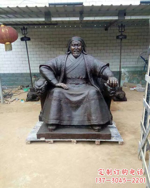 广州成吉思汗永垂不朽的英雄