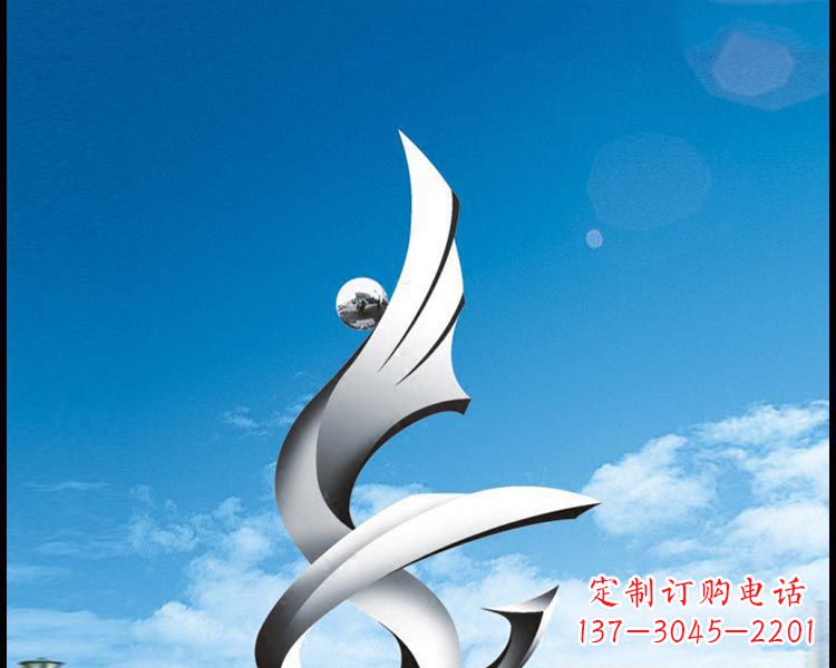 广州城市之美12英寸凤凰雕塑