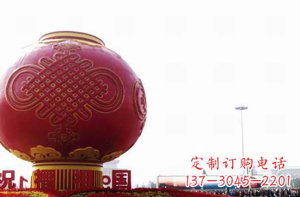 广州不锈钢灯笼雕塑——美丽城市的艺术装饰