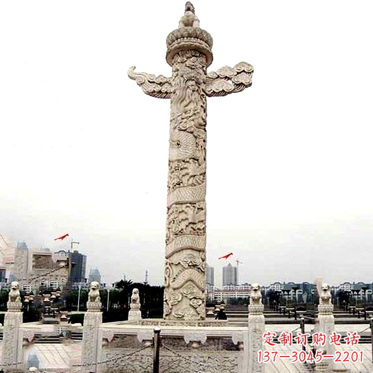 广州雕刻“华表”,见证城市文化