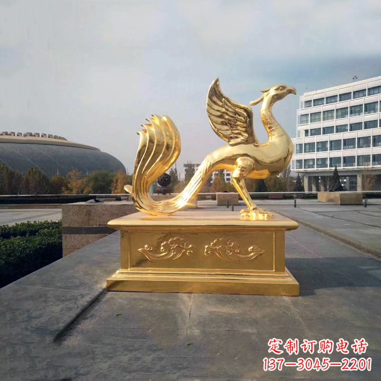 广州城市广场的朱雀雕塑