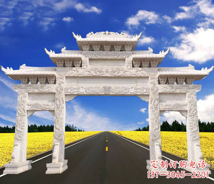 广州城市牌楼石雕——把文化传承到实体之中