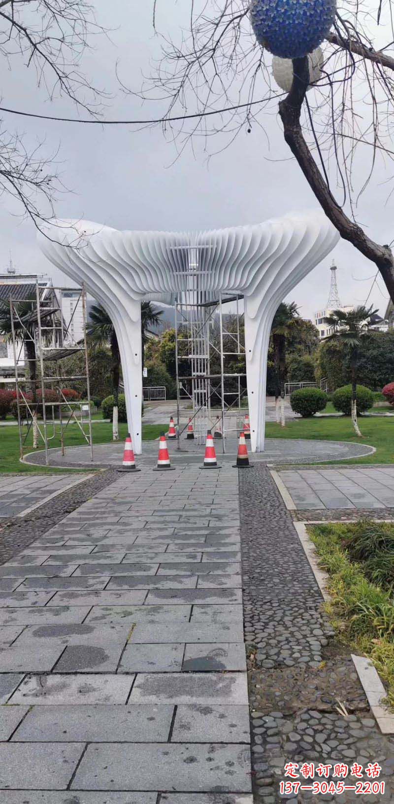 广州抽象拱门不锈钢雕塑