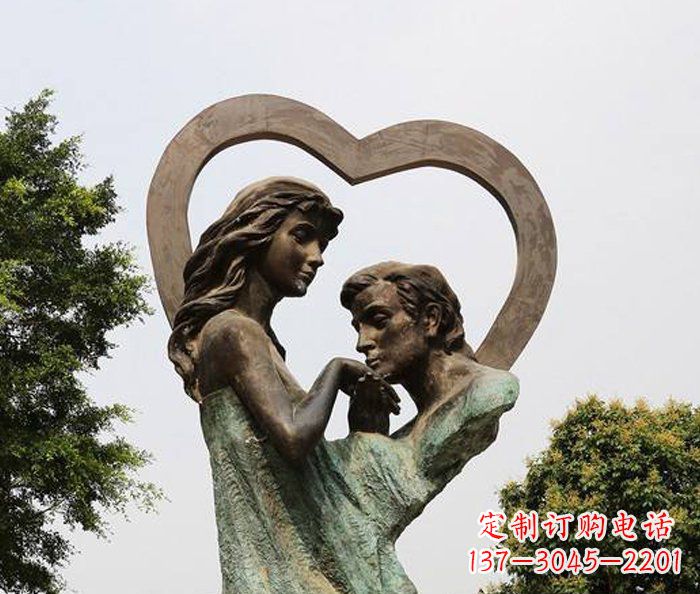 广州浪漫爱情,永恒铜雕