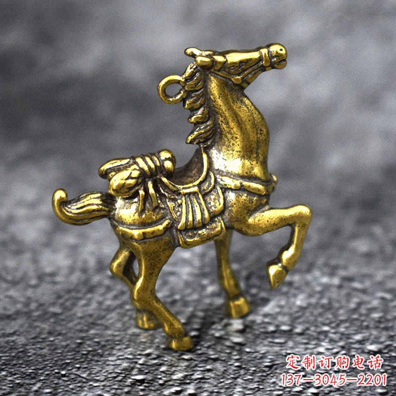 广州纯铜铸造马儿雕塑