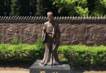 广州蔡伦一位传奇历史人物的雕塑之美