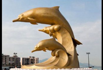 广州海豚雕塑——美丽的城市标志