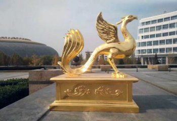 广州城市广场的朱雀雕塑