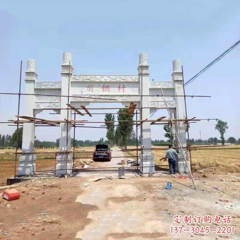 广州古老传统——牌坊雕塑