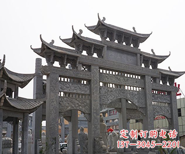 广州牌坊石雕传承传统文化的艺术精品
