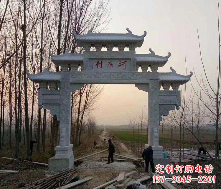广州牌坊雕塑——记忆中的美丽家乡