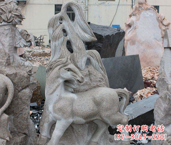 广州大理石动物雕塑丰富多彩的艺术品