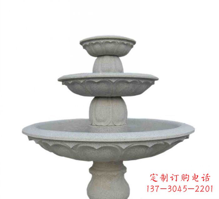广州大理石多层喷泉石雕——精美而充满灵性的艺术杰作