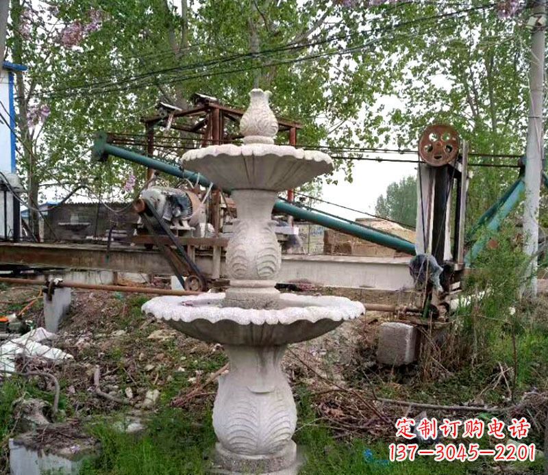 广州大理石多层喷泉石雕雕塑艺术的精美之作