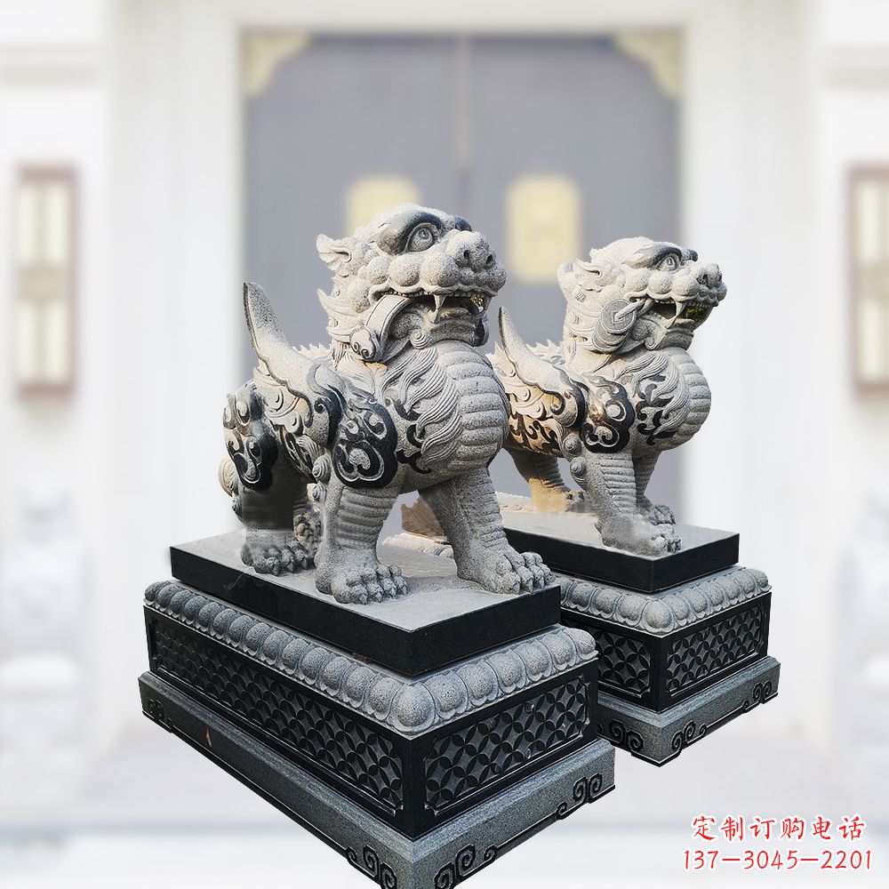 广州大理石雕刻的貔貅