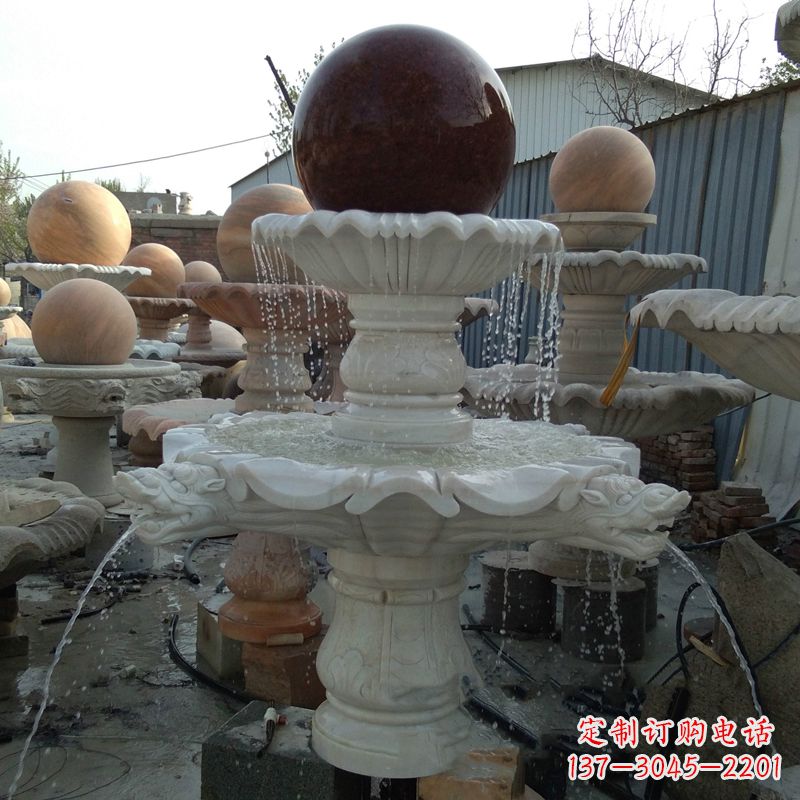 广州大理石风水球