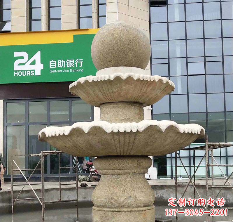 广州大理石风水球喷泉雕塑——振奋人心的艺术杰作