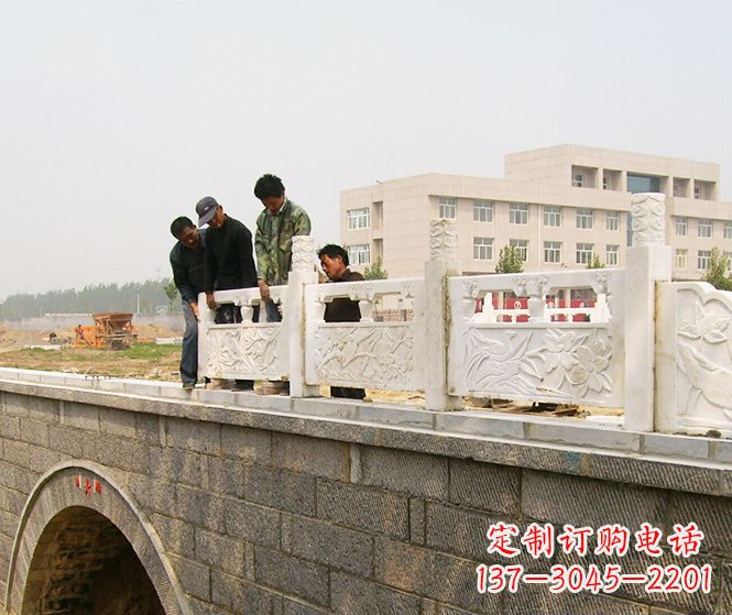 广州大理石拱桥石雕栏板