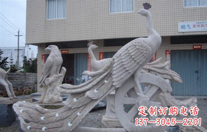 广州大理石孔雀石雕塑