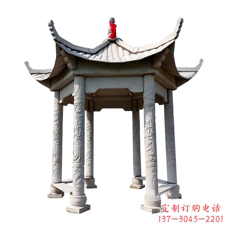 广州中领雕塑大理石凉亭雕塑