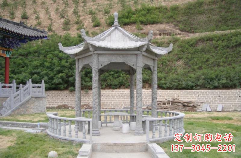 广州精美大理石凉亭雕塑
