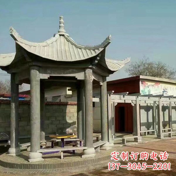 广州大理石凉亭庭院亭子
