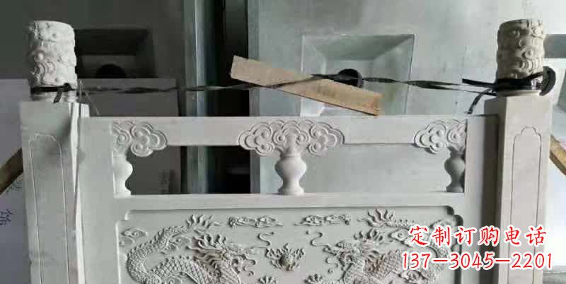 广州大理石龙浮雕栏板雕塑