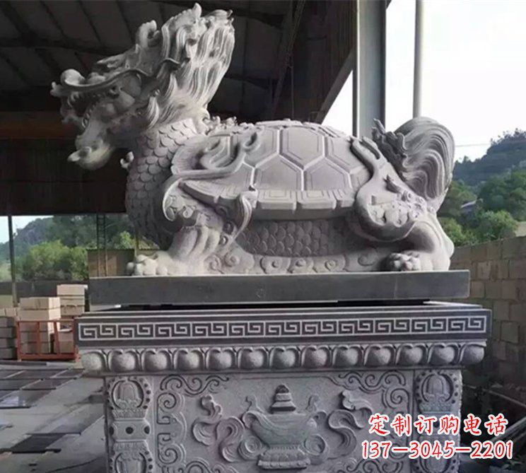 广州中领雕塑 | 手工制作大理石龙雕塑