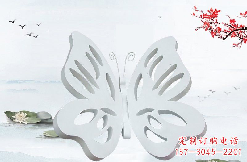 广州高级大理石镂空蝴蝶雕塑