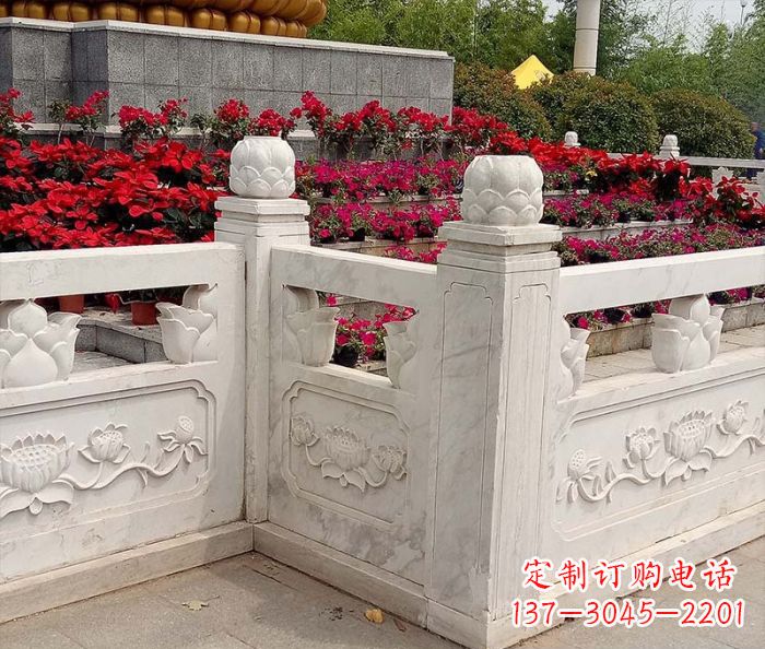 广州精美大理石旅游景区石雕栏板