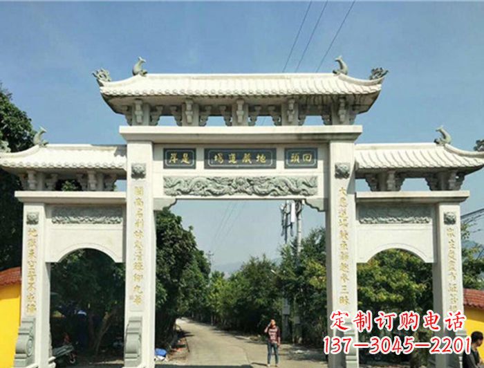 广州大理石牌坊雕塑
