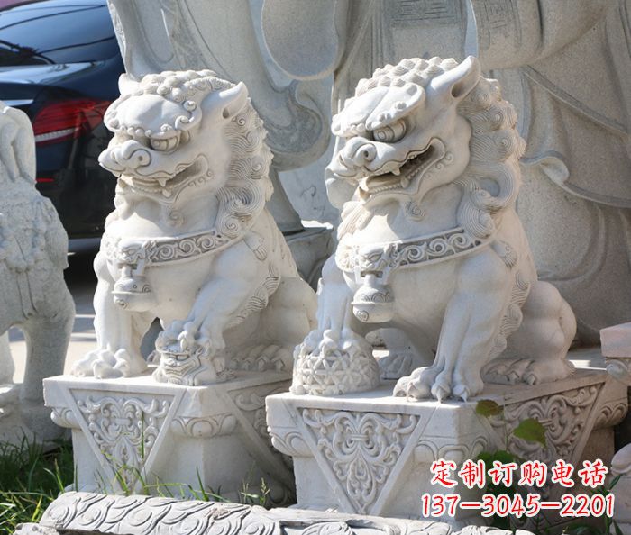 广州大理石狮子雕塑