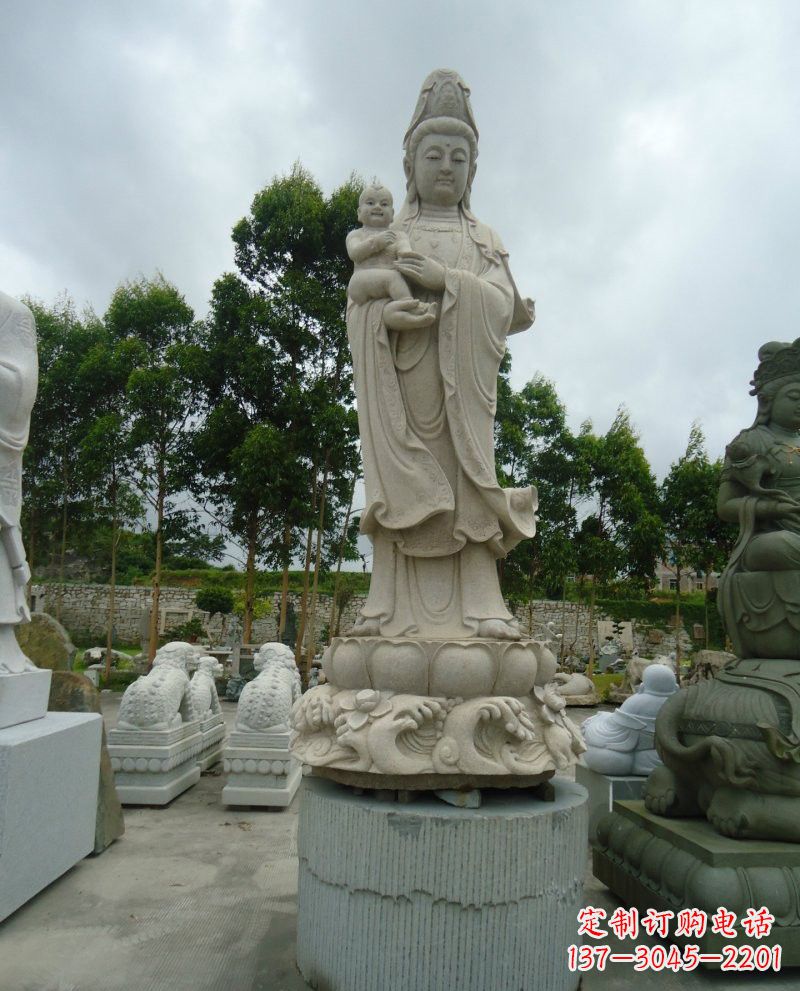 广州大理石观音像