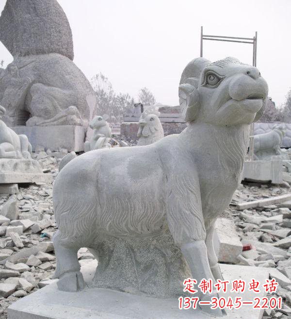 广州大理石羊雕塑