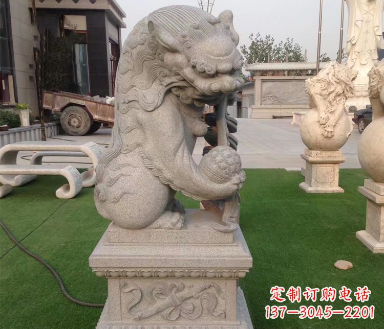 广州优雅精致的大理石独角兽雕塑