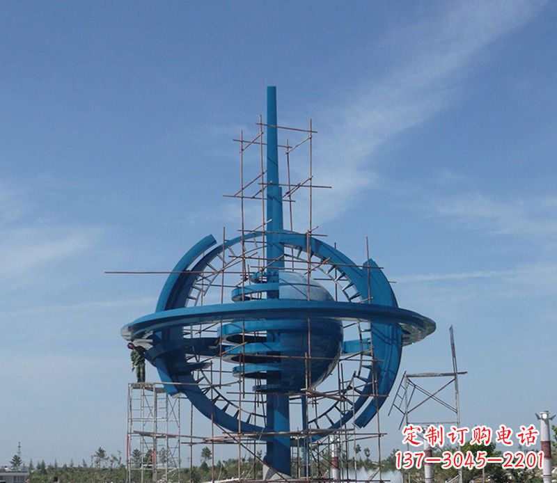 广州品质卓越的大型不锈钢地球雕塑
