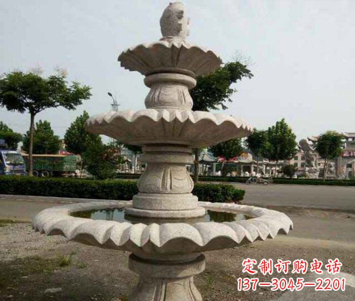 广州精美的喷泉石雕塑
