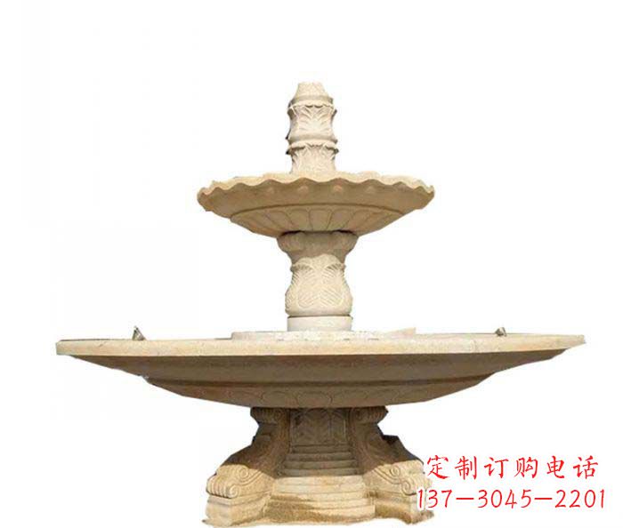 广州大型多层喷泉石雕 (2)