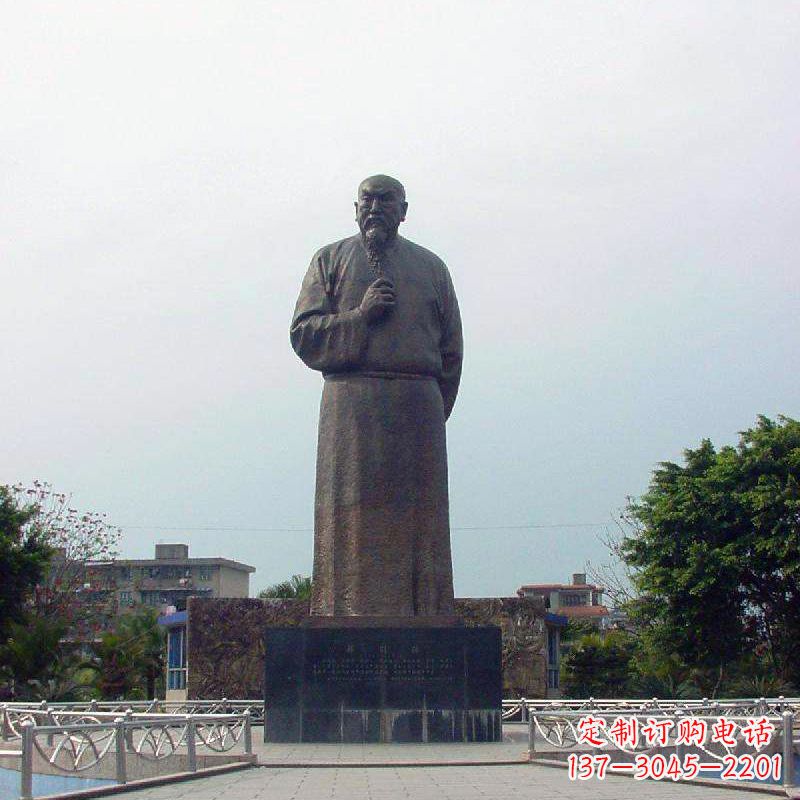 广州大型景区历史文化名人林则徐景观石雕像