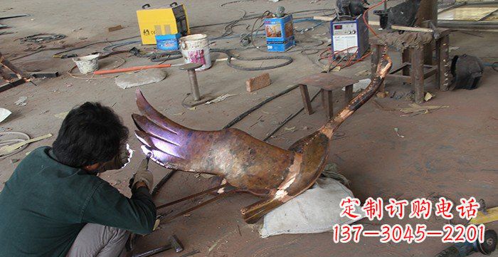 广州专业大雁铜雕制作